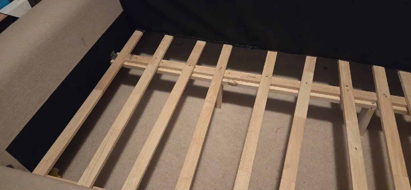 Upholstered Platform Queen size bed frame image indicator(5)