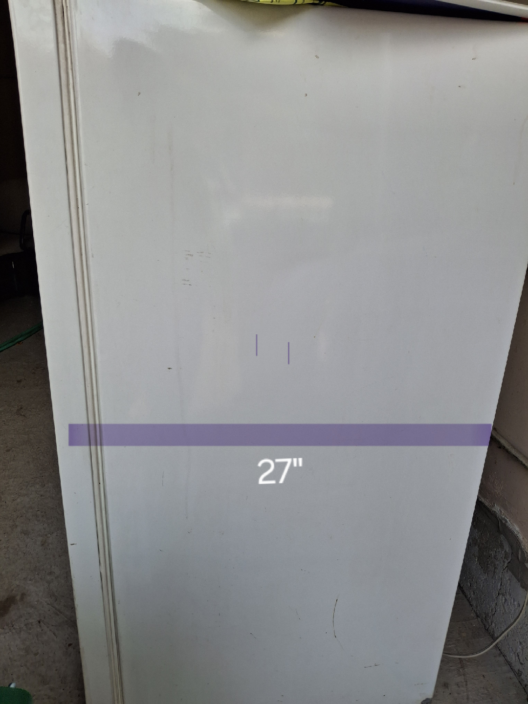 Kenmore White Freezer - 27" x 47"x27"