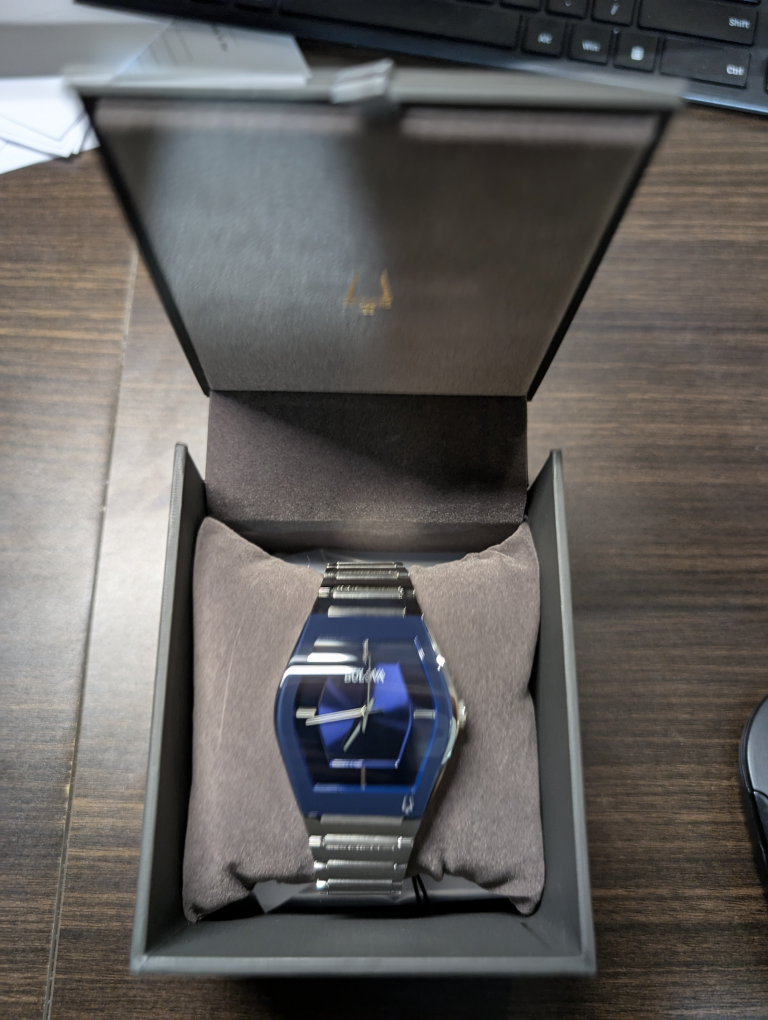 Bulova Futuro Blue Dial Men's Watch - 96A258 - photo 2