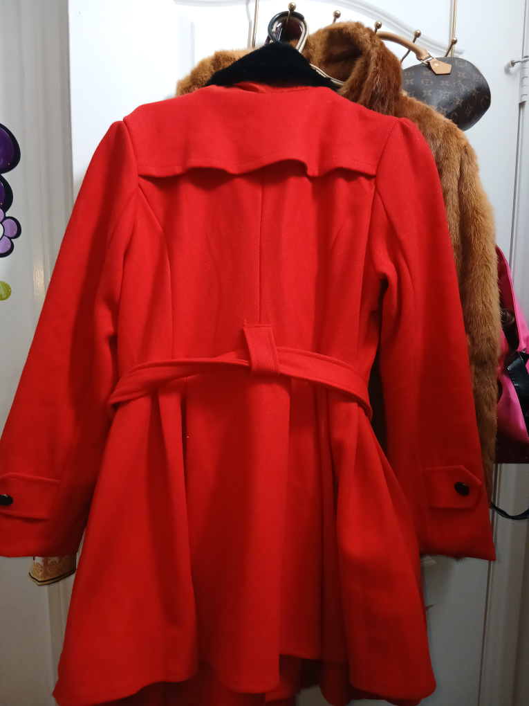 Retro Stage Red Coat - Size XL - photo 4