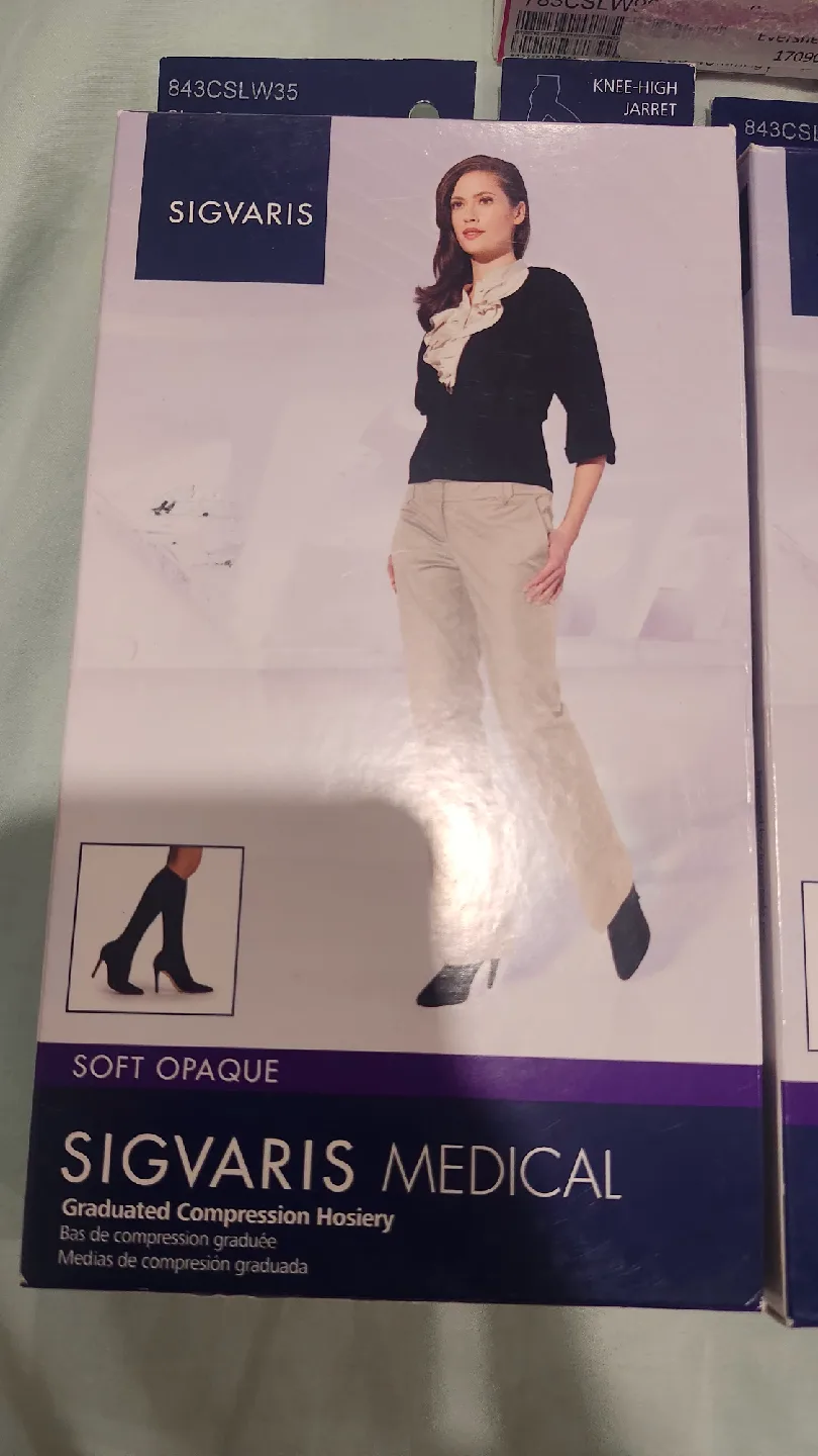 set of 3 Sigvaris Medical Compression socks, Size SL image indicator(2)