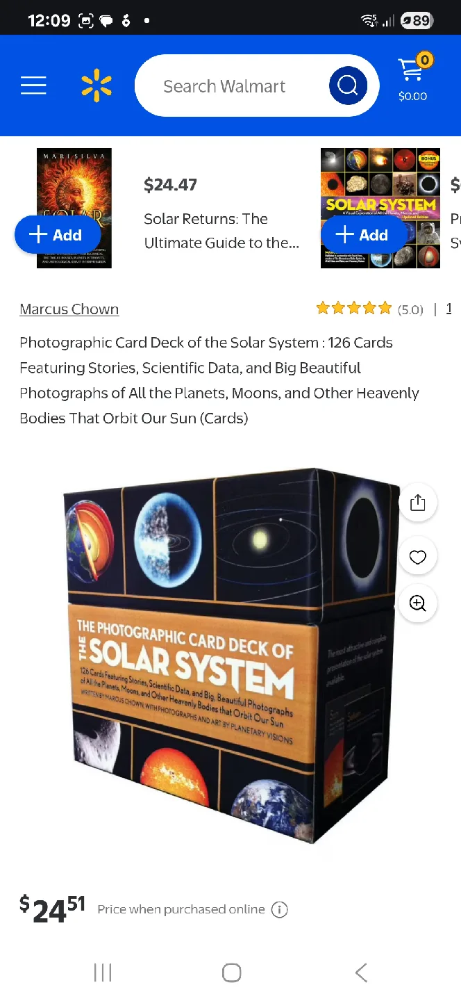 🧡 The Photographic Card Deck of The Solar System image indicator(10)