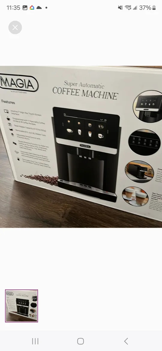 Magia Super Automatic Coffee Machine new sealed thumbnail