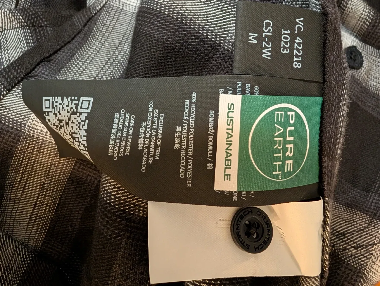 New Stormtech Women's Flannel Shirt - Size M image indicator(5)