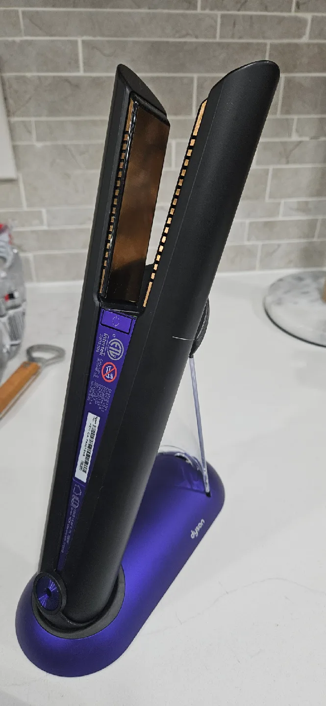 Dyson Corrale Hair Straightener - Black/Purple image indicator(4)