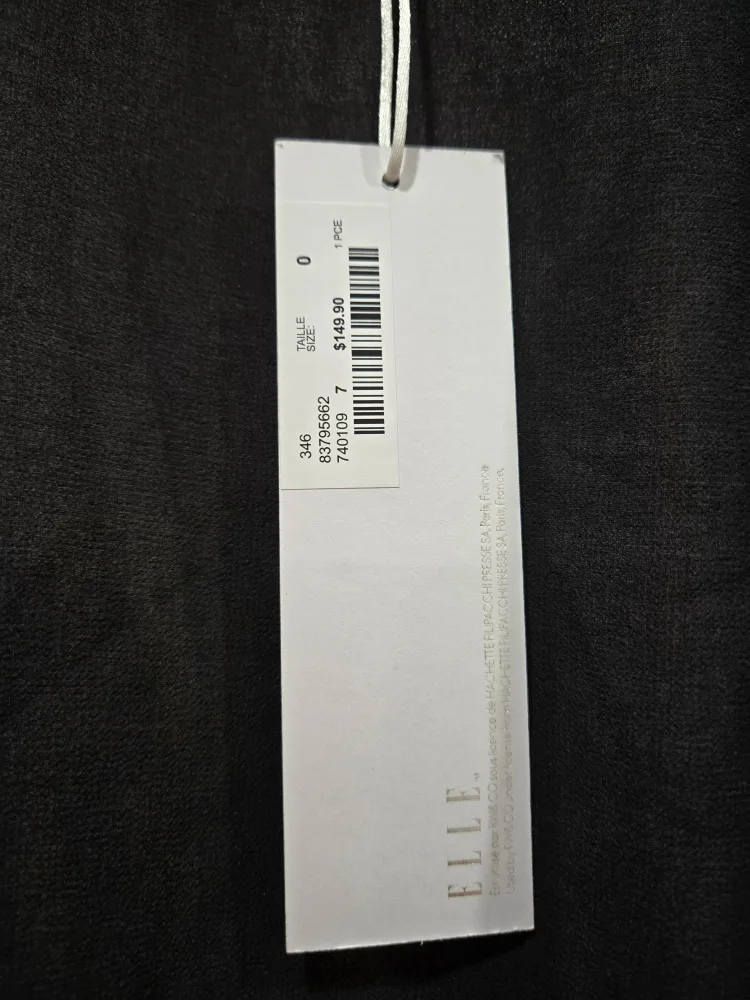 Brand New ELLE RW&CO. Black Dress - Size 10 image indicator(7)