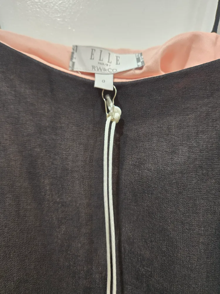 Brand New ELLE RW&CO. Black Dress - Size 10 image indicator(8)