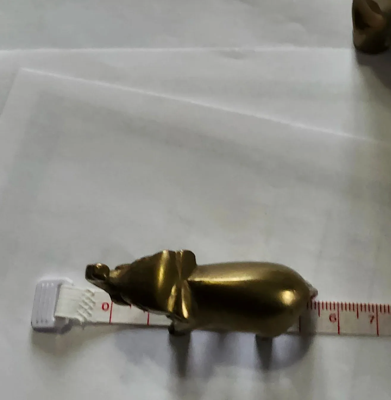 Solid Brass Elephant Figurines (Set of 3) FIRM PRICE image indicator(8)