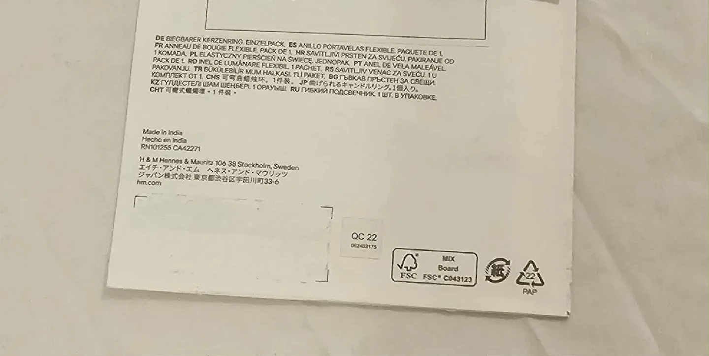 Metal Light Bendable Candle Ring 1 Pack image indicator(6)