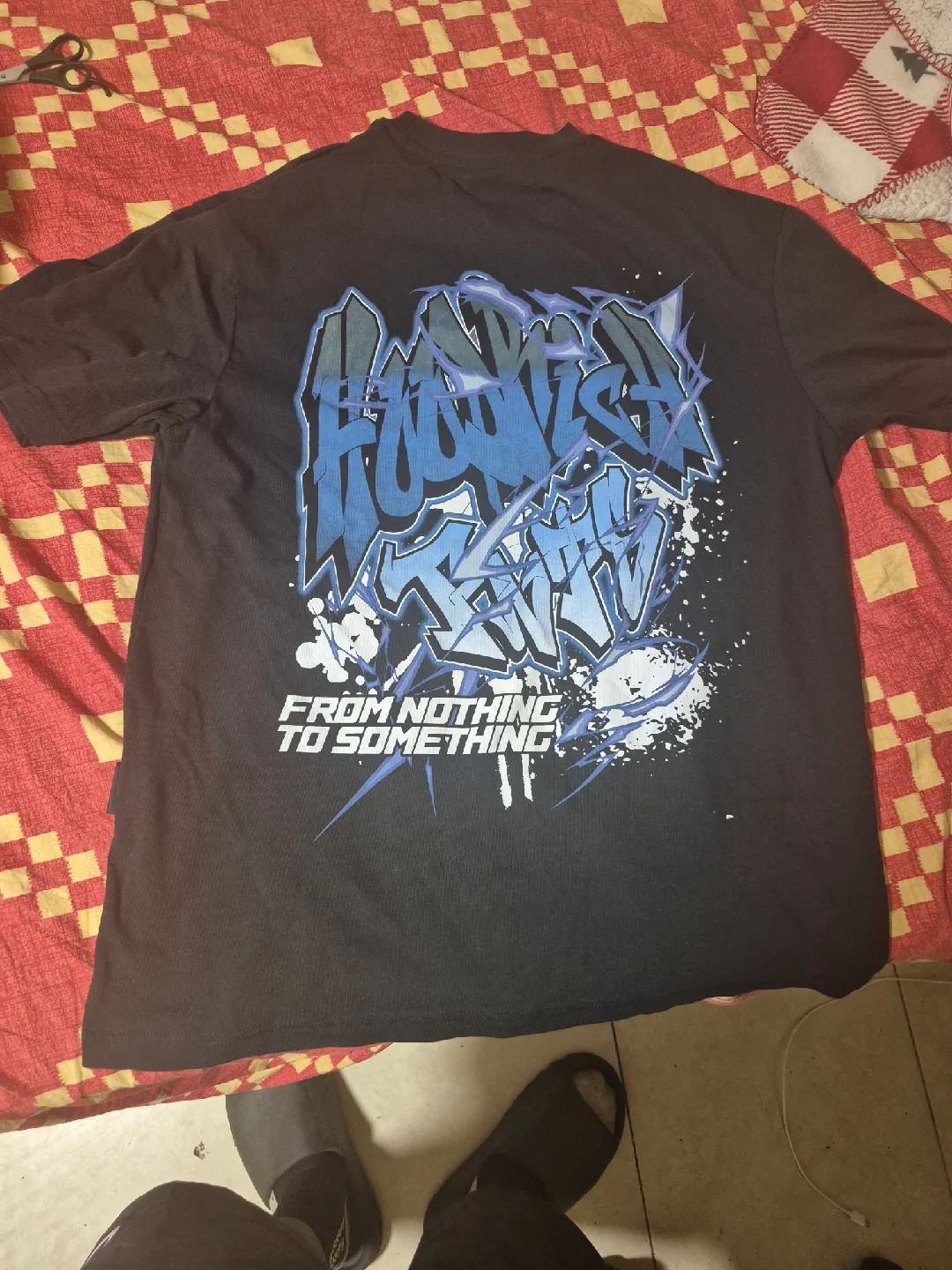 Hoodrich Black Graphic T-Shirt Size S image indicator(2)