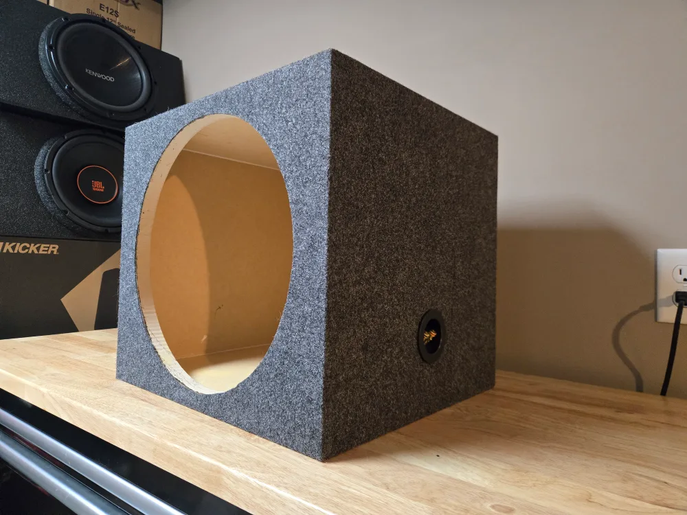 Brand New 15' Sealed Subwoofer Enclosure thumbnail