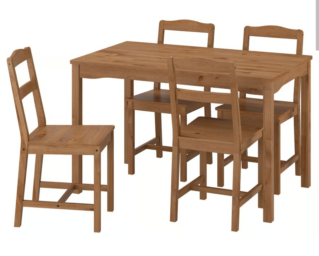 Dining Table Set with 4 chairs