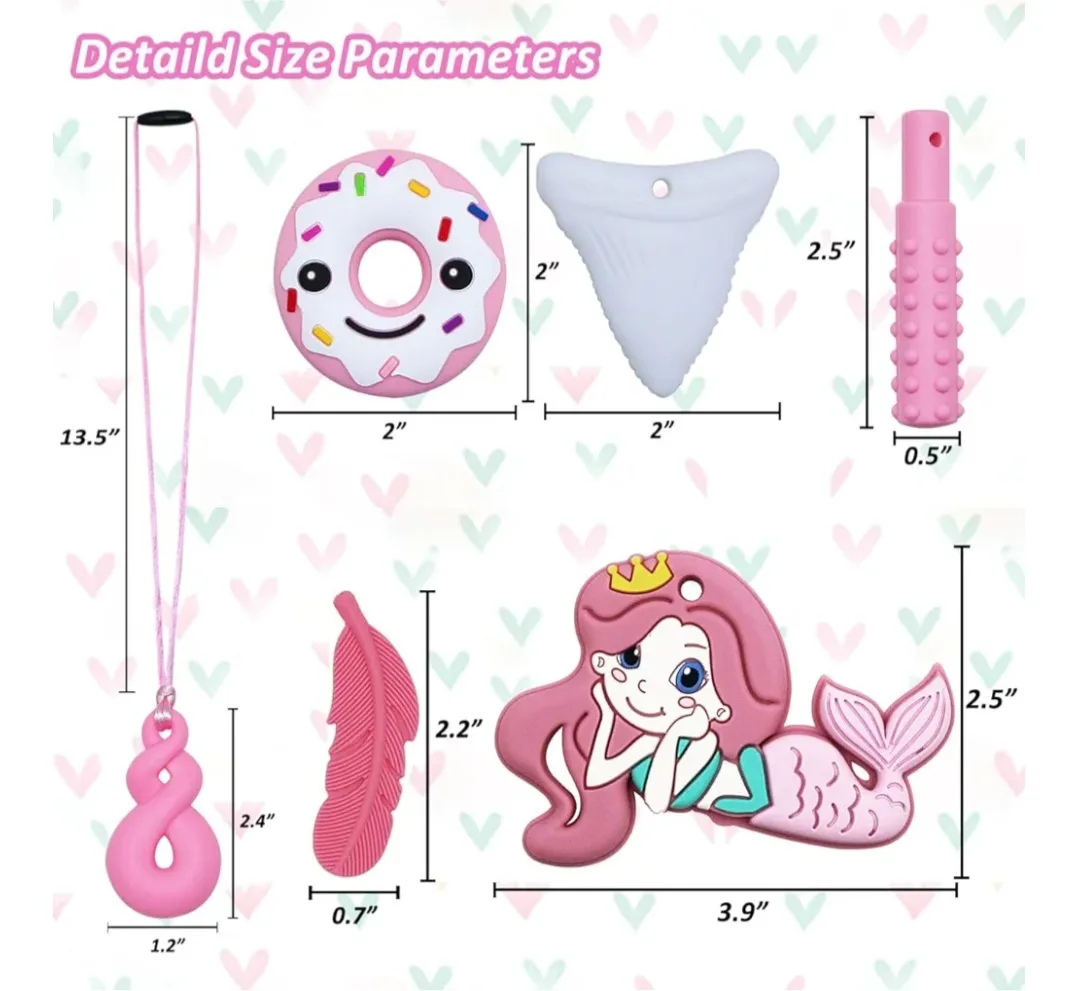 Chew Necklaces for Sensory Kids image indicator(2)