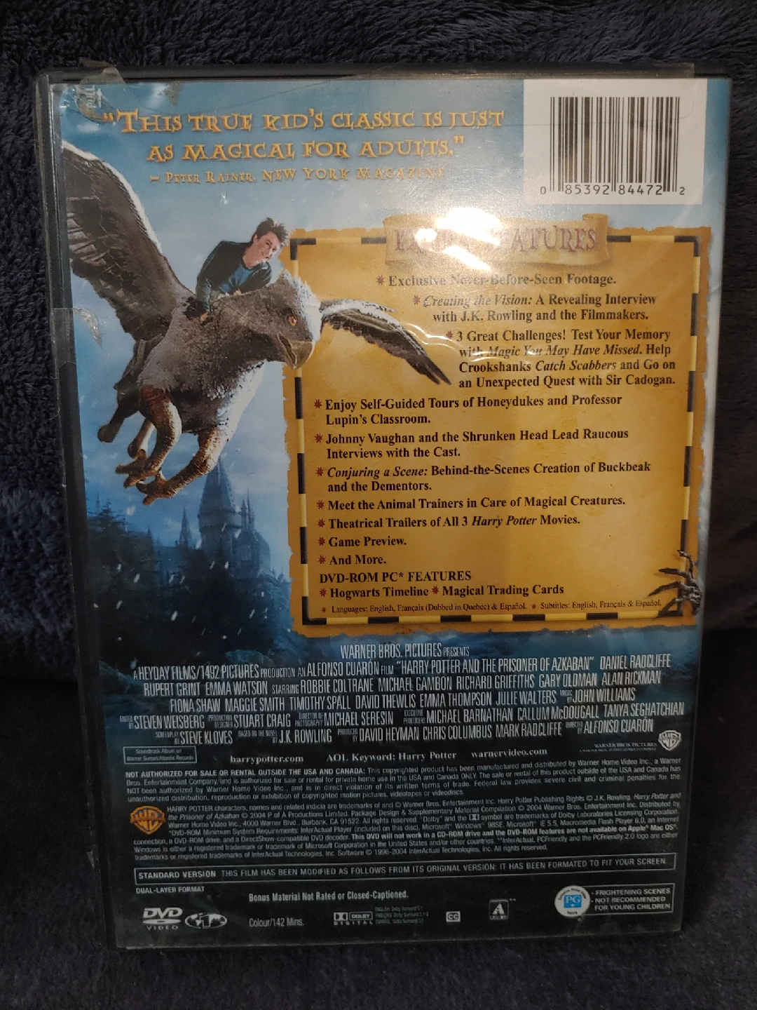 Harry Potter and the Prisoner of Azkaban DVD - photo 2