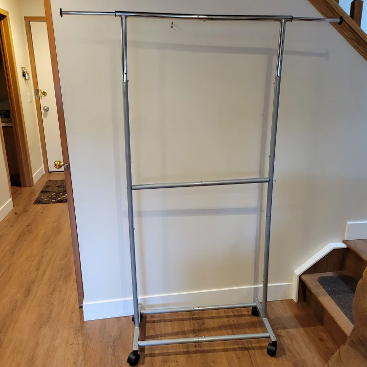 Adjustable Double Garment Rack