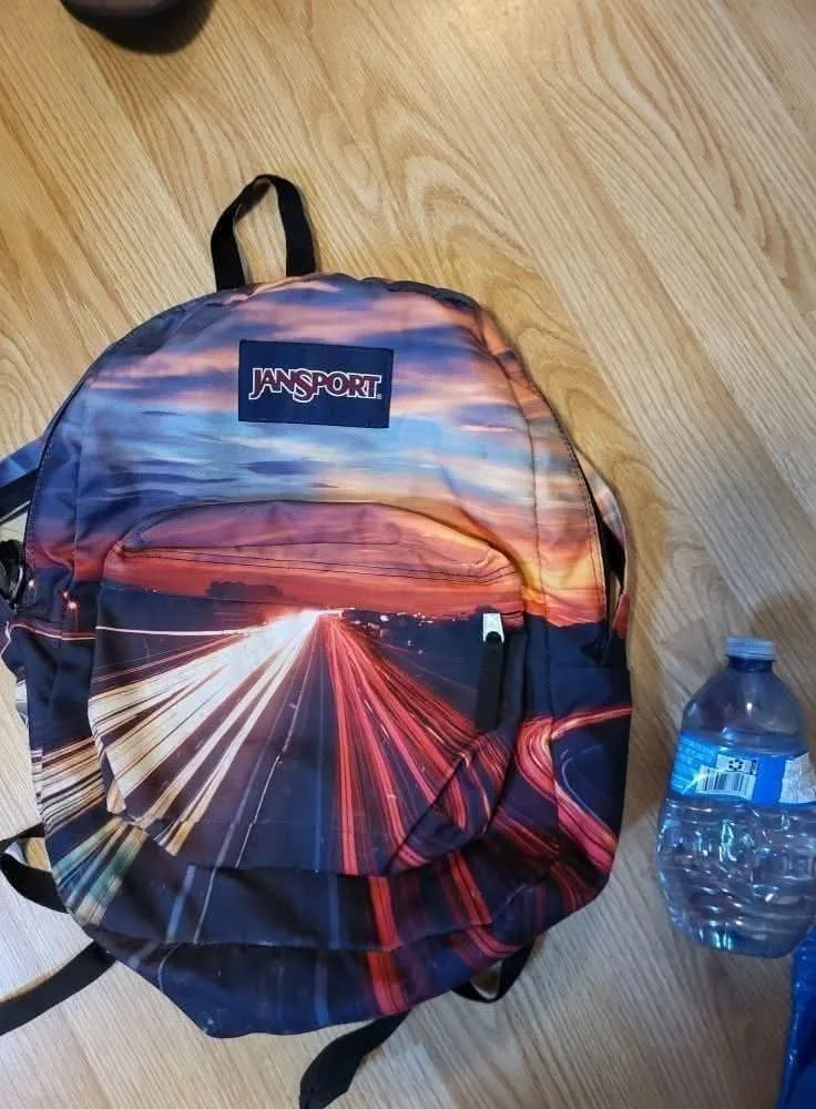 JanSport Backpack - Sunset Road Design thumbnail