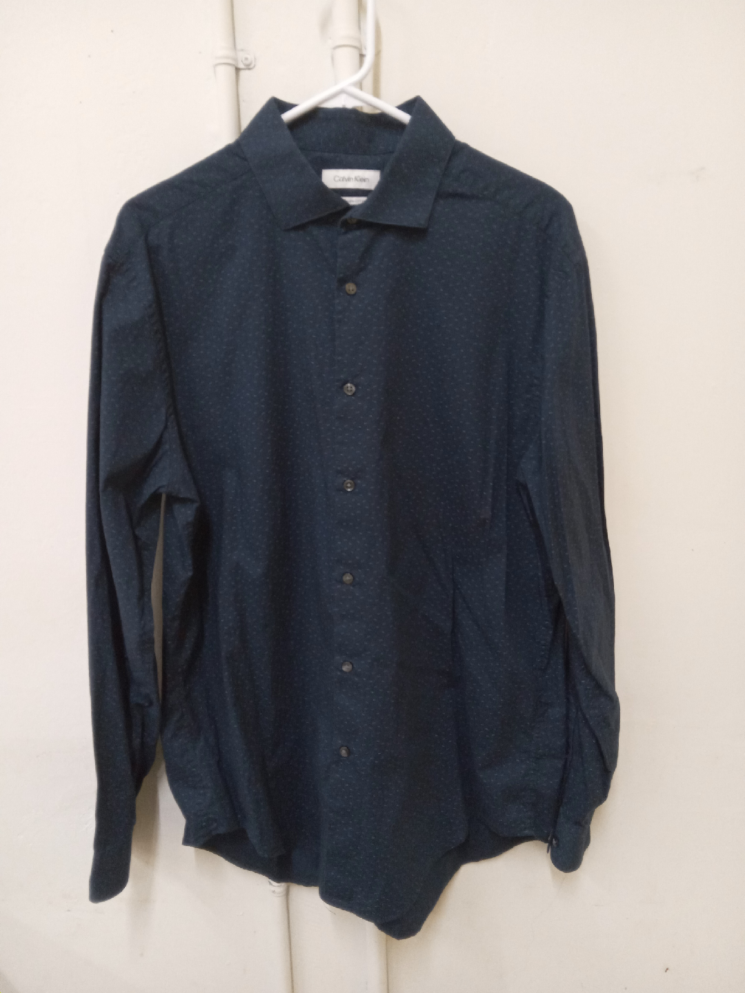 Calvin Klein Slim Fit Stretch Dress Shirt XL