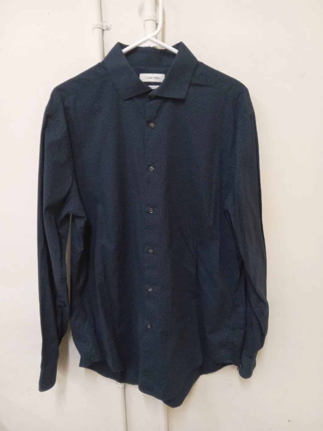 Calvin Klein Slim Fit Stretch Dress Shirt XL thumbnail