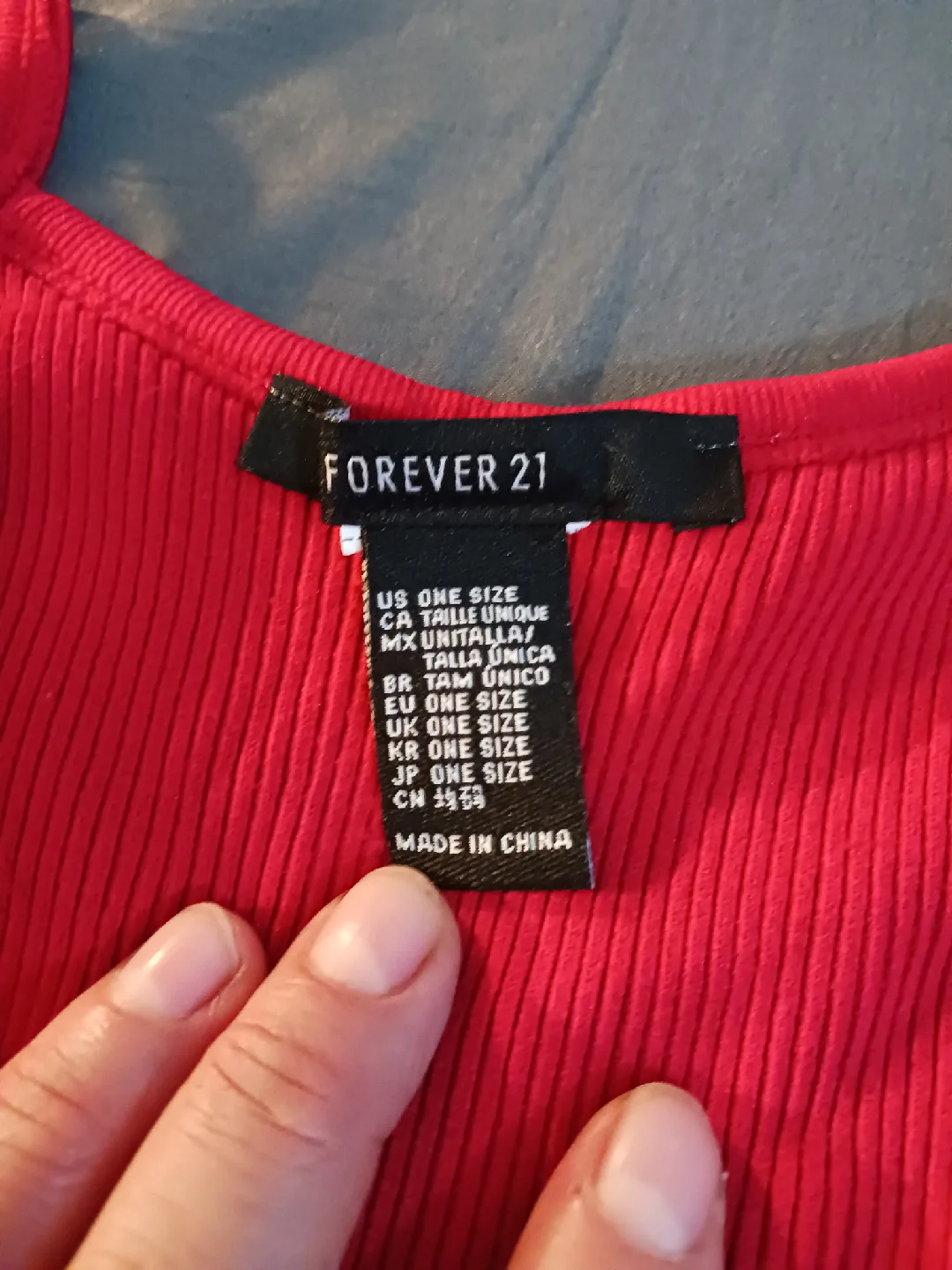 Forever 21 Red Dress - One Size image indicator(2)