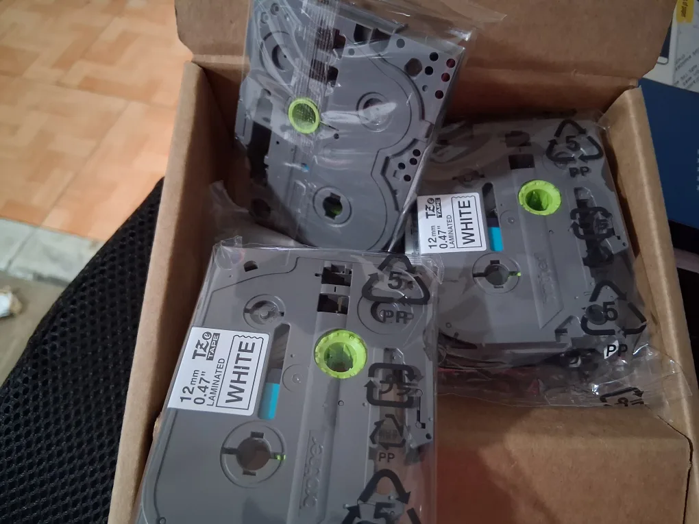 Brother TZe2314PKB Label Tape 4-Pack image indicator(2)