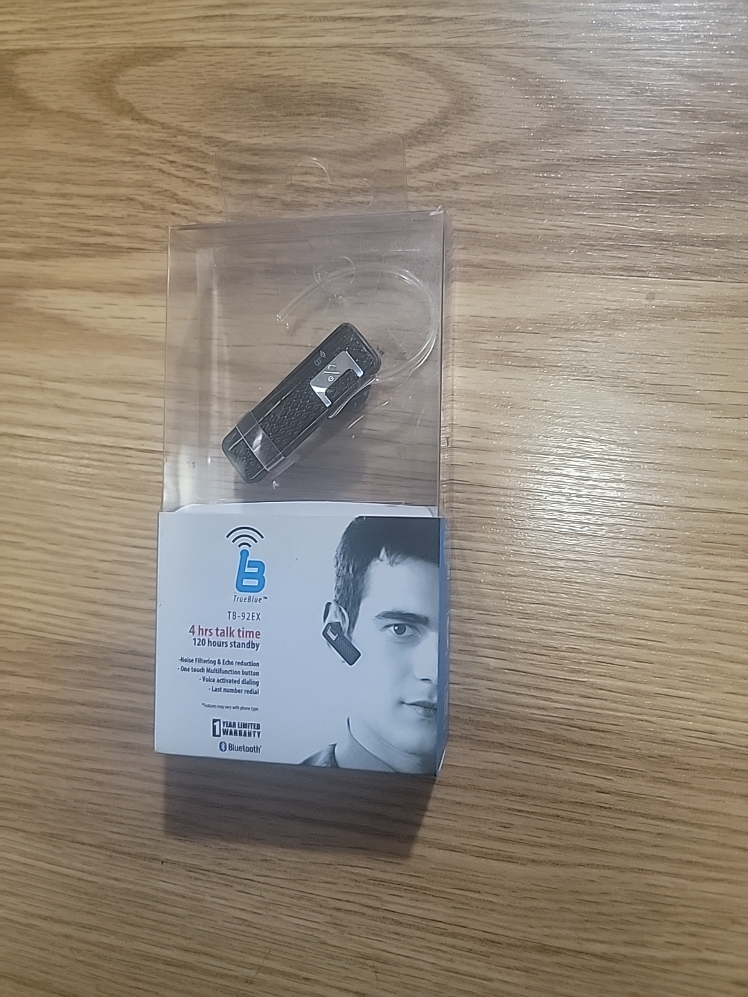 New TrueBlue TB-92EX Bluetooth Headset