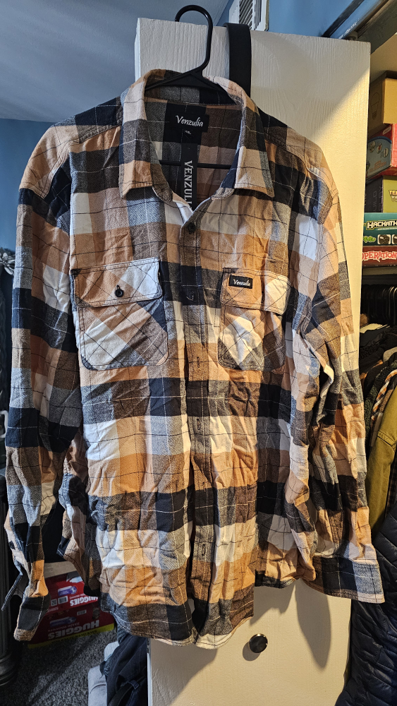 Button Up Flannel Shirt