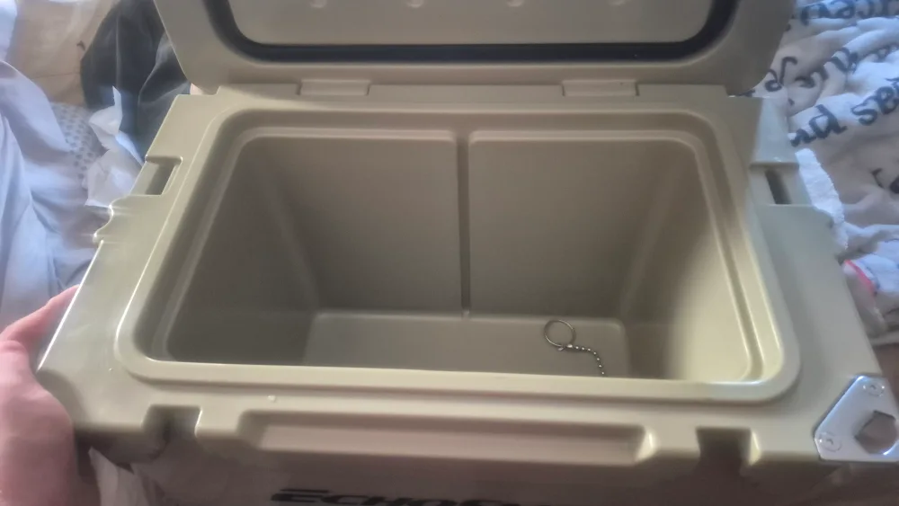 EchoSmile 25 Quart Insulated Portable Cooler - Khaki image indicator(5)