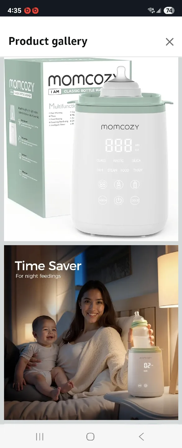 Momcozy Bottle Warmer image indicator(3)