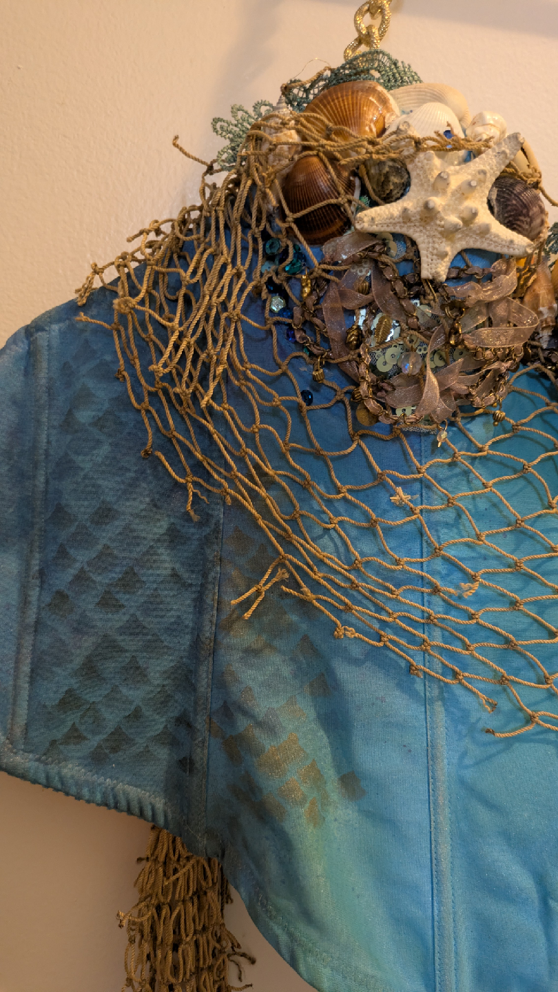 Mermaid costume top - photo 4
