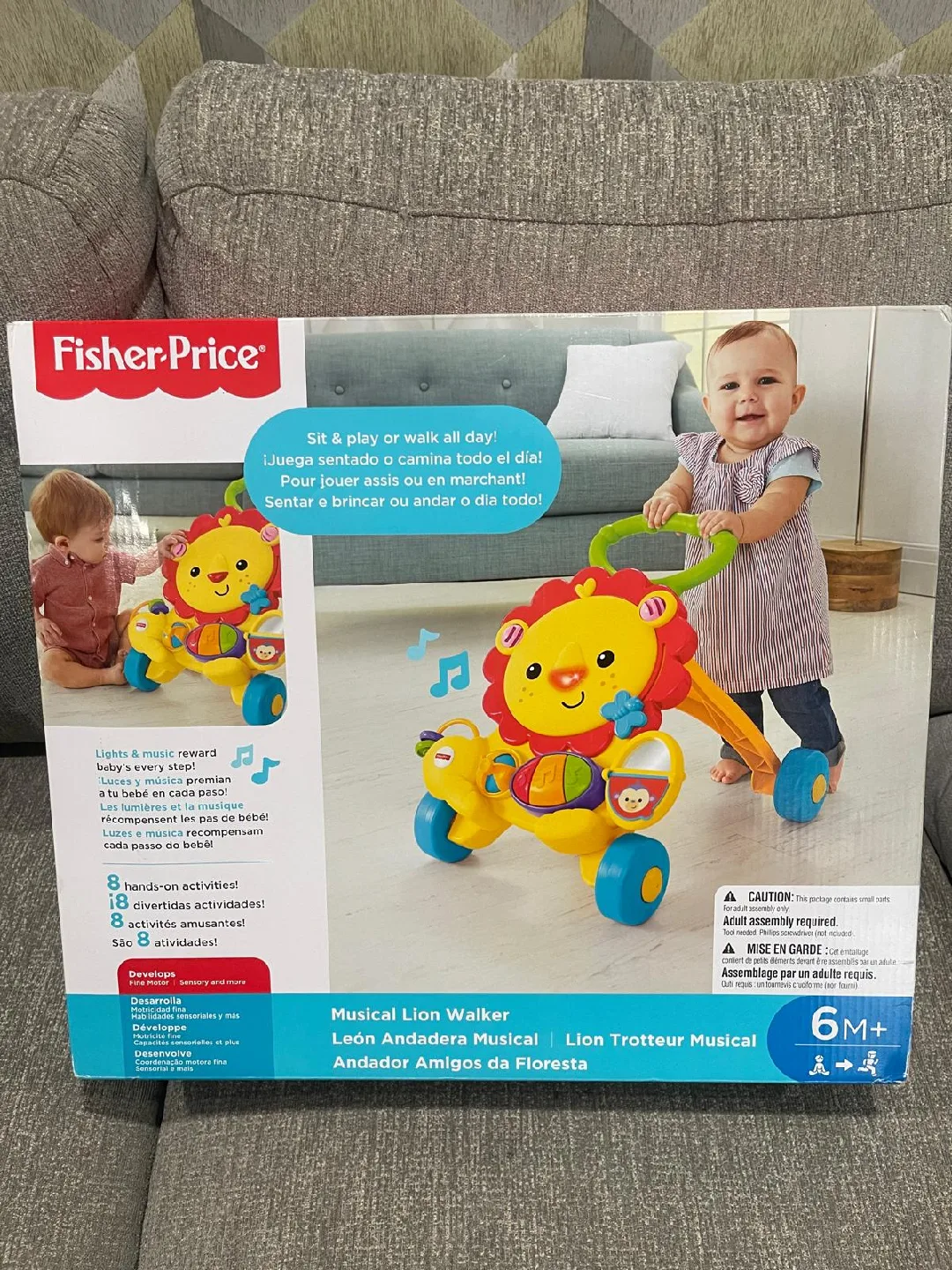 Fisher-Price Musical Lion Walker 6M+ image indicator(2)