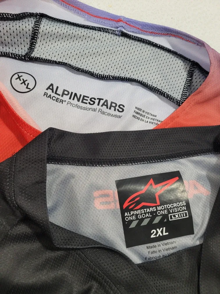 2 Alpinestars Racer Supermatic MX Off-Road Jersey Men 2XL image indicator(3)