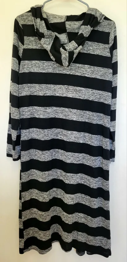 Majora - Striped Hooded Cardigan - Size L image indicator(2)
