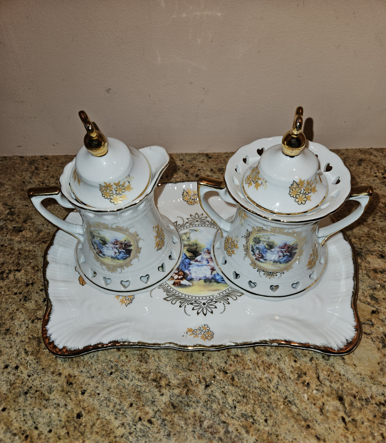 Vintage Porcelain Tea Set