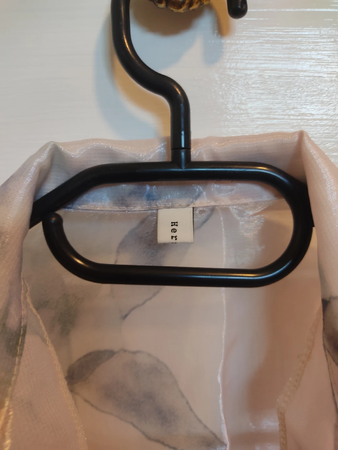 Hershe Sheer Floral Blouse - Size S - photo 2