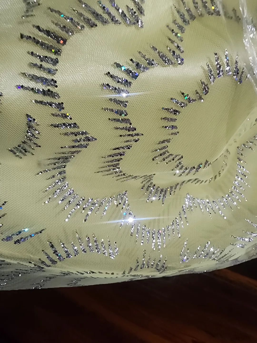 Yellow Formal Dress - Polyester image indicator(2)