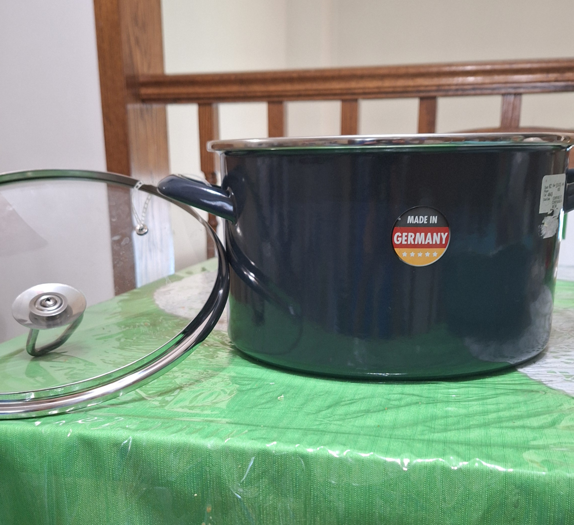 Kochstar Stock Pot with Lid - Made in Germany - photo 3
