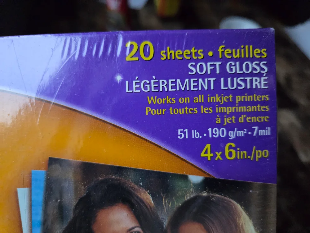 Brand New Kodak Picture Paper 20 Sheets Soft Gloss 4×6 In. image indicator(4)