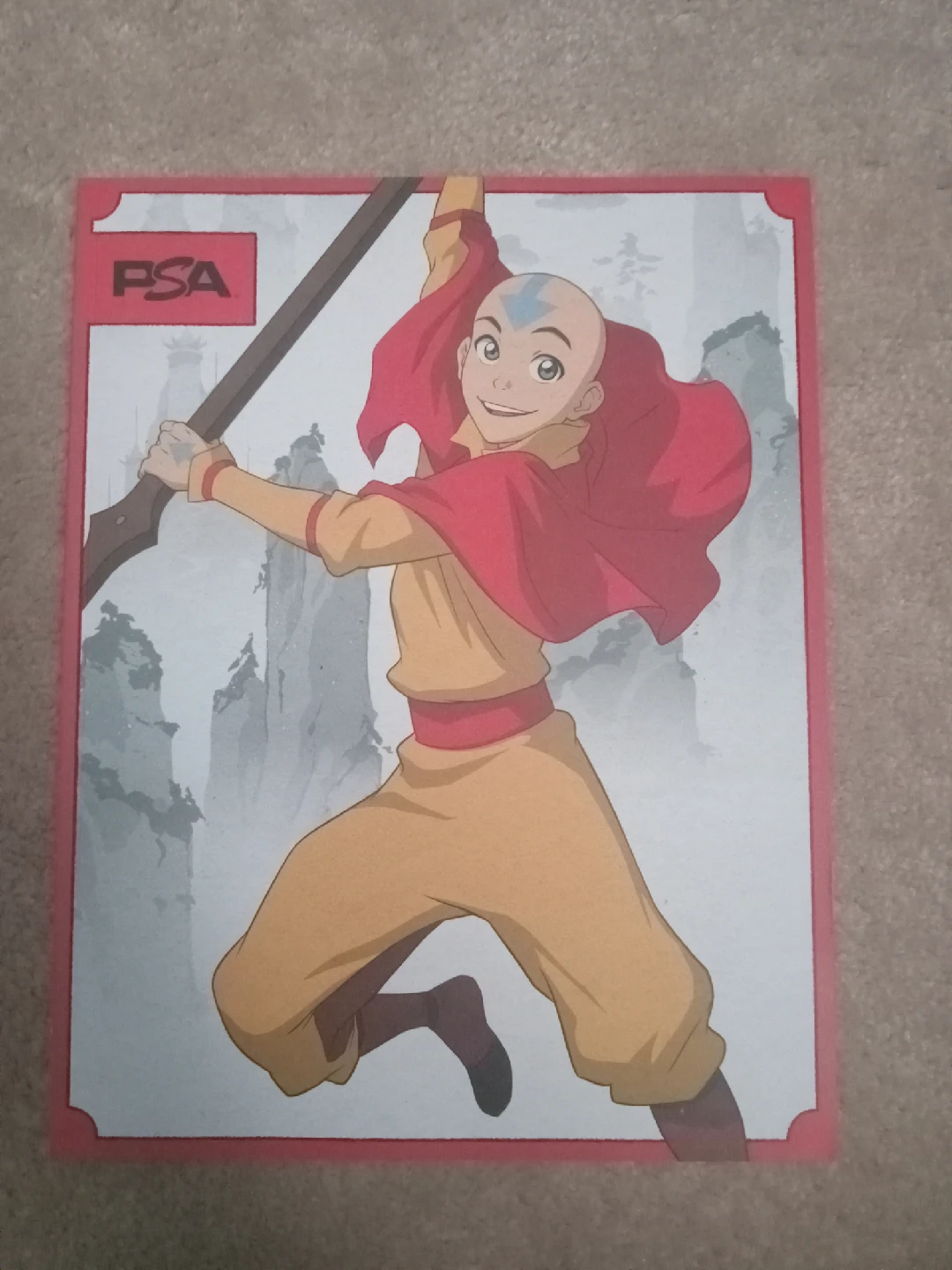 PSA Collectors Edition Magazine - Avatar Aang (Fire Variant)
