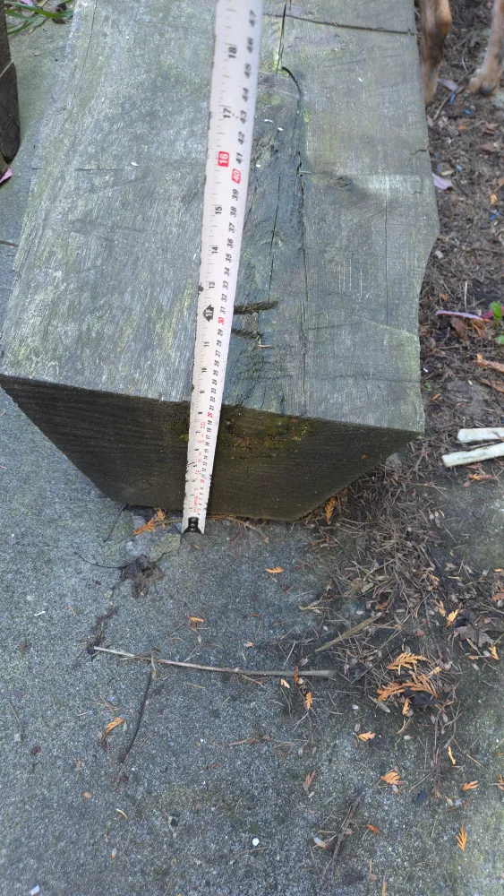 Rustic Wooden Bench/Stump Set image indicator(5)