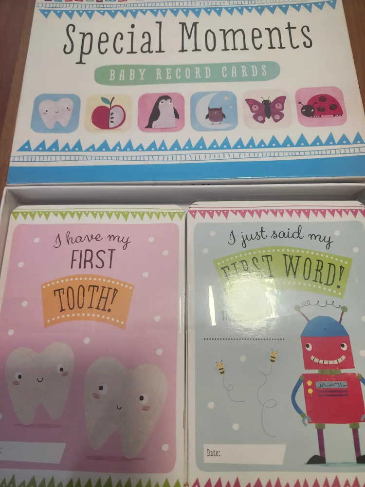 Babytown Special Moments Baby Record Cards🧡 image indicator(2)