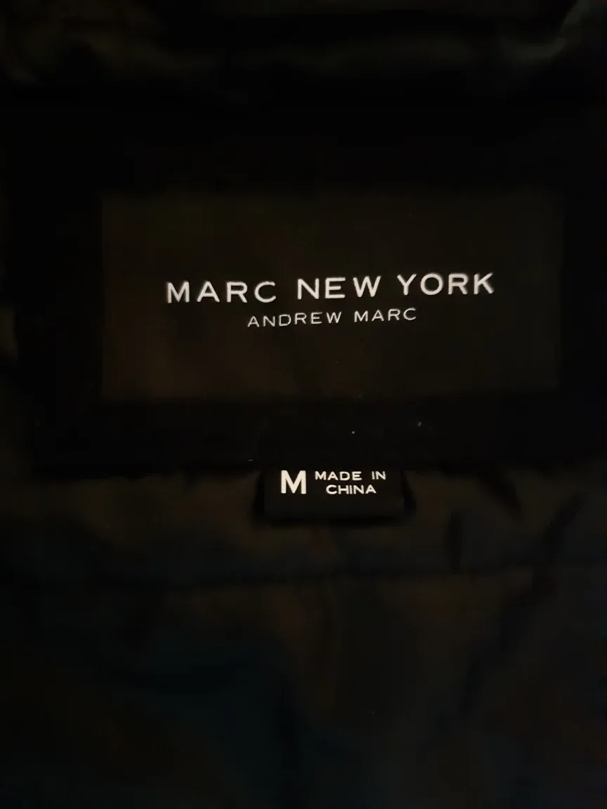 🥕Marc New York Andrew Marc Black Coat - Size M image indicator(4)