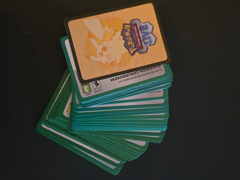 Pokémon Live Trading Card Game Code thumbnail