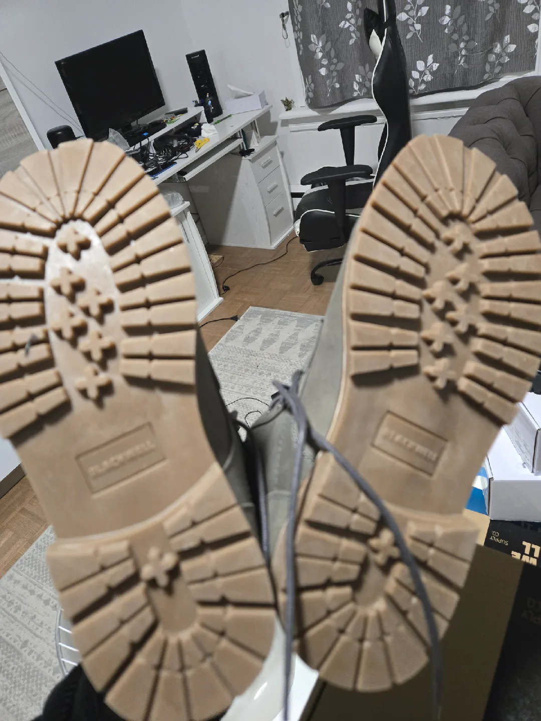 Blackwell Grey Boots - Size 10 image indicator(2)