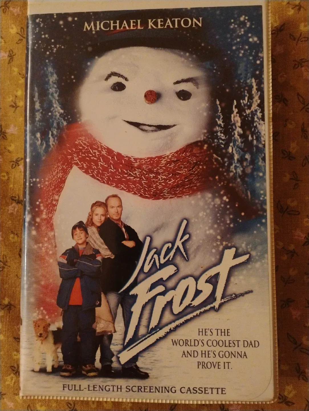 Jack Frost (Michael Keaton) VHS Tape thumbnail