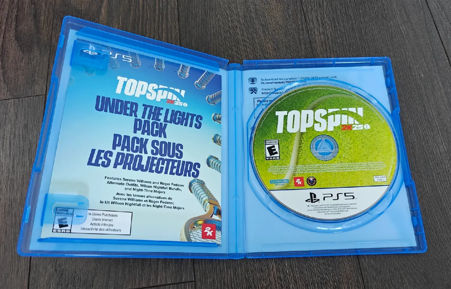 TopSpin 2K25 (PS5) (like new) image indicator(2)