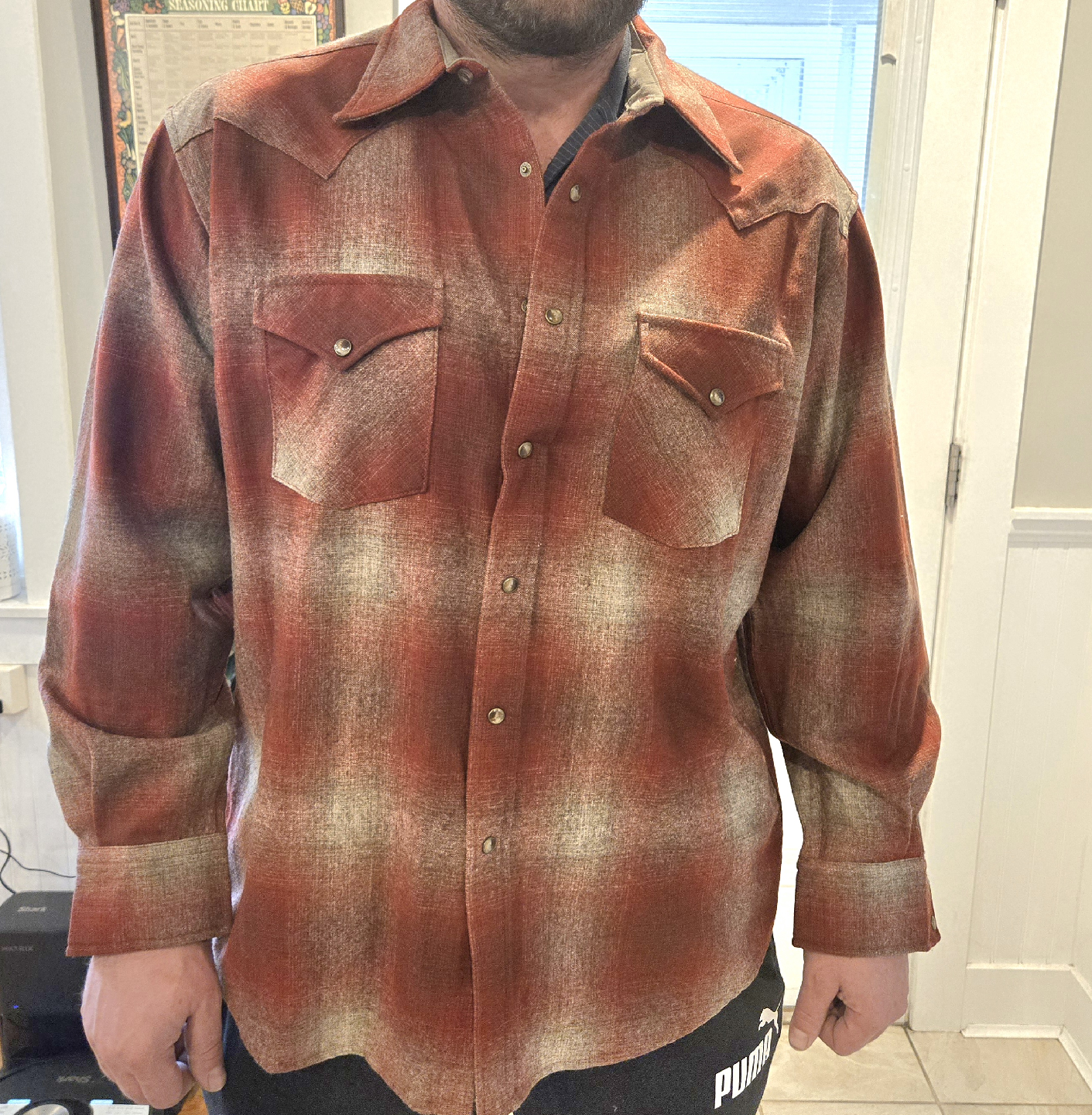 Pendleton Men's Wool Plaid Snap-Front Western Canyon Shirt - photo 2