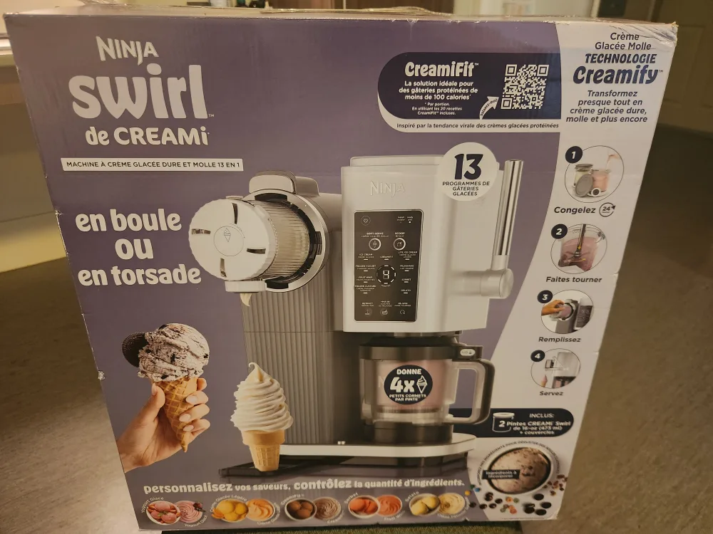 Ninja Swirl de Creami Ice Cream Maker thumbnail