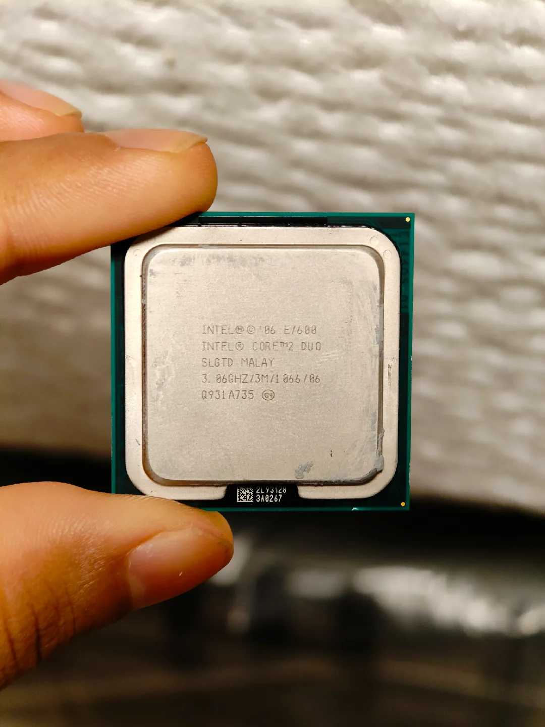 Intel Core 2 Duo E7600 CPU image indicator(2)