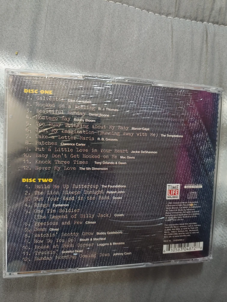 New Sealed Singers and Songwriters 1969-1972 CD - photo 2