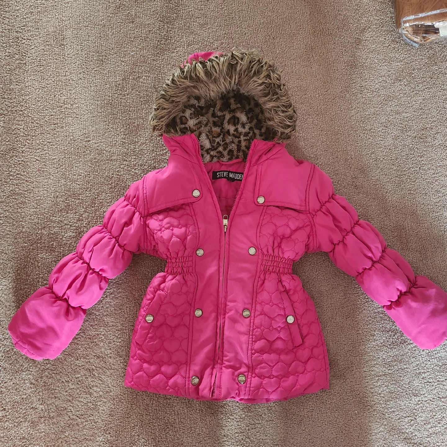 Steve Madden Kids Puffer Jacket - Size 5/6 thumbnail